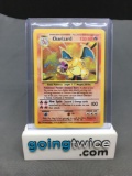 1999 Pokemon Base Set Unlimited #4 CHARIZARD Holofoil Rare Trading Card from Vintage Collection