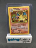 1999 Pokemon Base Set Unlimited #4 CHARIZARD Holofoil Rare Trading Card from Vintage Collection