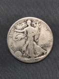 1941 United States Walking Liberty Silver Half Dollar - 90% Silver Coin from Estate