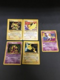 5 Card Lot of Vintage Wizard's of the Coast Promo Pokemon Card's from Huge Collection