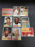 9 Card Lot of Vintage 1960's Topps Baseball Cards from Amazing Collection - Rookies Stars and More!