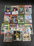 15 Card Lot of Vintage 1970's Topps Baseball Cards from Amazing Collection - Rookies Stars and More!