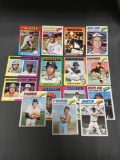 15 Card Lot of Vintage 1970's Topps Baseball Cards from Amazing Collection - Rookies Stars and More!