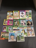 15 Card Lot of Vintage 1970's Topps Baseball Cards from Amazing Collection - Rookies Stars and More!