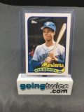 1989 Topps Traded Baseball #41T KEN GRIFFEY JR Seattle Mariners Trading Card - Hall of Fame!