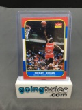 1996-97 Fleer Basketball #4 MICHAEL JORDAN Rookie Trading Card - Decade of Excellence