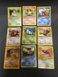 9 Card Lot of Vintage 1st Edition Pokemon Cards from Huge Collector's Hoard