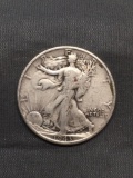 1943-S United States Walking Liberty Silver Half Dollar - 90% Silver Coin from Estate
