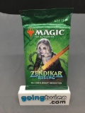 Factory Sealed Magic the Gathering ZENDIKAR RISING 15 Card Draft Booster Pack