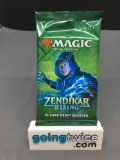 Factory Sealed Magic the Gathering ZENDIKAR RISING 15 Card Draft Booster Pack