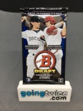Factory Sealed 2015 BOWMAN DRAFT Baseball Hobby Edition 7 Card Pack