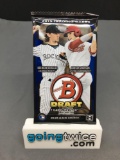 Factory Sealed 2015 BOWMAN DRAFT Baseball Hobby Edition 7 Card Pack