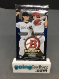 Factory Sealed 2015 BOWMAN DRAFT Baseball Hobby Edition 7 Card Pack