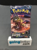 Factory Sealed Pokemon Sun & Moon ULTRA PRISM 10 Card Booster Pack