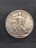 1944-S United States Walking Liberty Silver Half Dollar - 90% Silver Coin from Estate