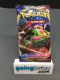 Factory Sealed Pokemon SWORD & SHIELD Base Set 10 Card Booster Pack