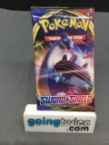 Factory Sealed Pokemon SWORD & SHIELD Base Set 10 Card Booster Pack