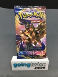 Factory Sealed Pokemon SWORD & SHIELD Base Set 10 Card Booster Pack