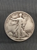 1943-S United States Walking Liberty Silver Half Dollar - 90% Silver Coin from Estate