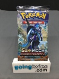Factory Sealed Pokemon Sun & Moon BURNING SHADOWS 10 Card Booster Pack