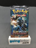 Factory Sealed Pokemon Sun & Moon BURNING SHADOWS 10 Card Booster Pack