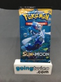 Factory Sealed Pokemon SUN & MOON Base Set 10 Card Booster Pack