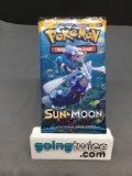Factory Sealed Pokemon SUN & MOON Base Set 10 Card Booster Pack