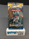 Factory Sealed Pokemon SUN & MOON Base Set 10 Card Booster Pack