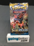 Factory Sealed Pokemon SUN & MOON Base Set 10 Card Booster Pack
