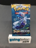Factory Sealed Pokemon SUN & MOON Base Set 10 Card Booster Pack