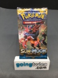 Factory Sealed Pokemon SUN & MOON Base Set 10 Card Booster Pack