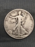 1935-S United States Walking Liberty Silver Half Dollar - 90% Silver Coin from Estate