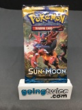 Factory Sealed Pokemon SUN & MOON Base Set 10 Card Booster Pack