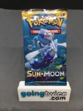 Factory Sealed Pokemon SUN & MOON Base Set 10 Card Booster Pack