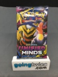 Factory Sealed Pokemon Sun & Moon UNIFIED MINDS 10 Card Booster Pack