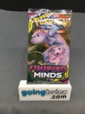 Factory Sealed Pokemon Sun & Moon UNIFIED MINDS 10 Card Booster Pack