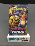 Factory Sealed Pokemon Sun & Moon UNIFIED MINDS 10 Card Booster Pack