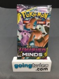 Factory Sealed Pokemon Sun & Moon UNIFIED MINDS 10 Card Booster Pack