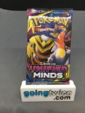 Factory Sealed Pokemon Sun & Moon UNIFIED MINDS 10 Card Booster Pack