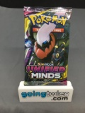 Factory Sealed Pokemon Sun & Moon UNIFIED MINDS 10 Card Booster Pack