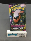 Factory Sealed Pokemon Sun & Moon UNIFIED MINDS 10 Card Booster Pack
