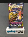 Factory Sealed Pokemon Sun & Moon UNIFIED MINDS 10 Card Booster Pack