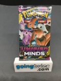 Factory Sealed Pokemon Sun & Moon UNIFIED MINDS 10 Card Booster Pack