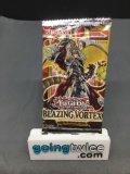 Factory Sealed Yu-Gi-Oh! Yugioh BLAZING VORTEX 9 Card Booster Card