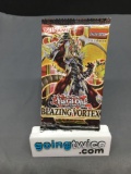 Factory Sealed Yu-Gi-Oh! Yugioh BLAZING VORTEX 9 Card Booster Card