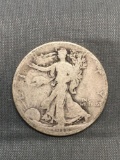 1918-S United States Walking Liberty Silver Half Dollar - 90% Silver Coin from Estate