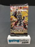 Factory Sealed Yu-Gi-Oh! Yugioh BLAZING VORTEX 9 Card Booster Card