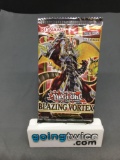 Factory Sealed Yu-Gi-Oh! Yugioh BLAZING VORTEX 9 Card Booster Card