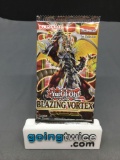 Factory Sealed Yu-Gi-Oh! Yugioh BLAZING VORTEX 9 Card Booster Card