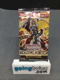 Factory Sealed Yu-Gi-Oh! Yugioh BLAZING VORTEX 9 Card Booster Card